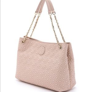 Tory Burch Marion Quilted Tote Bag